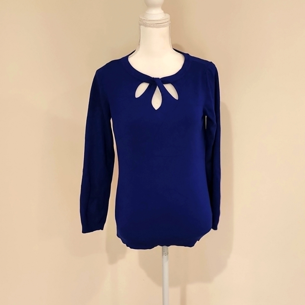 cute sweater.  Size L